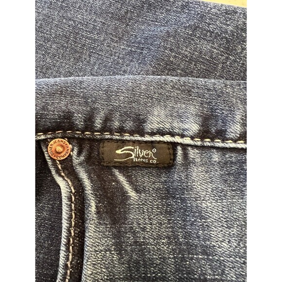 Silver Jeans Women’s Size 29/23 1/2 Suki Capri - Picture 4 of 10